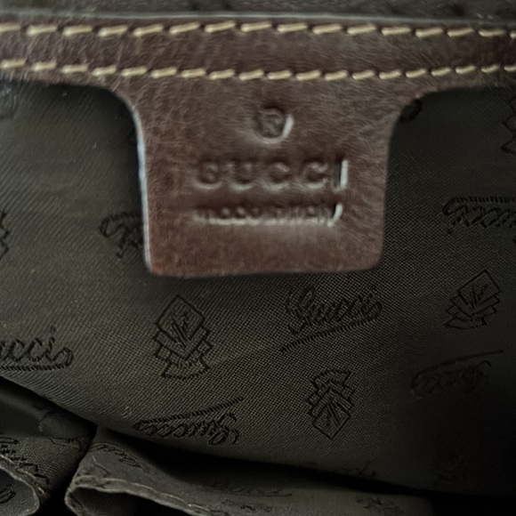 Gucci Hysteria Logo Coated Canvas XXL Tote - Picture 6 of 12